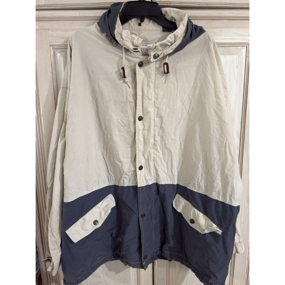 G.H. Bass & Co Mens XL Hooded Windbreaker Jacket